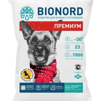 Противогололедный реагент Бионорд Премиум (Bionord Universal), 23 кг
